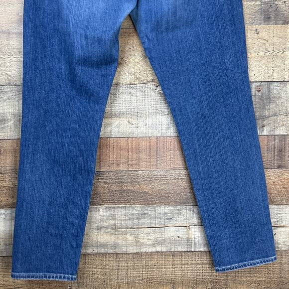 Adriano Goldschmied The High Rise Stevie Ankle Distressed Blue Jeans Size 32 - Picture 7 of 9